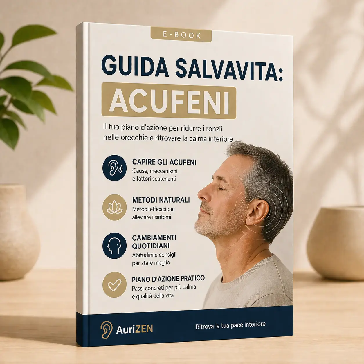 đ AuriZen⢠E-book â Guida salvavita: trattamento degli acufeni